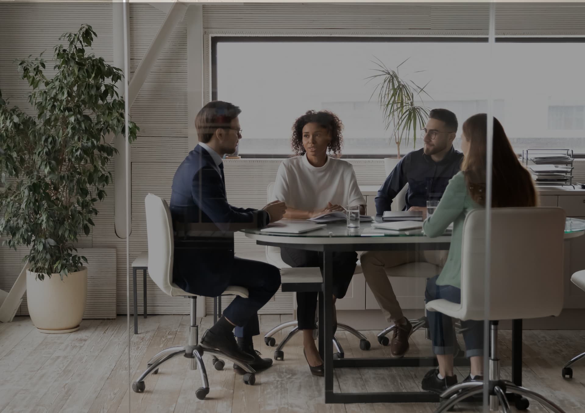 réunion de groupe en entreprise